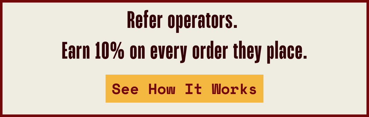 Refer operators banner